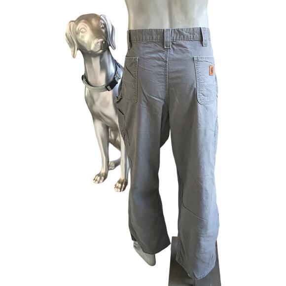 Carhartt Loose Fit Gray Cargo Pants Pants Men’s Size 42 x32 - Picture 1 of 7
